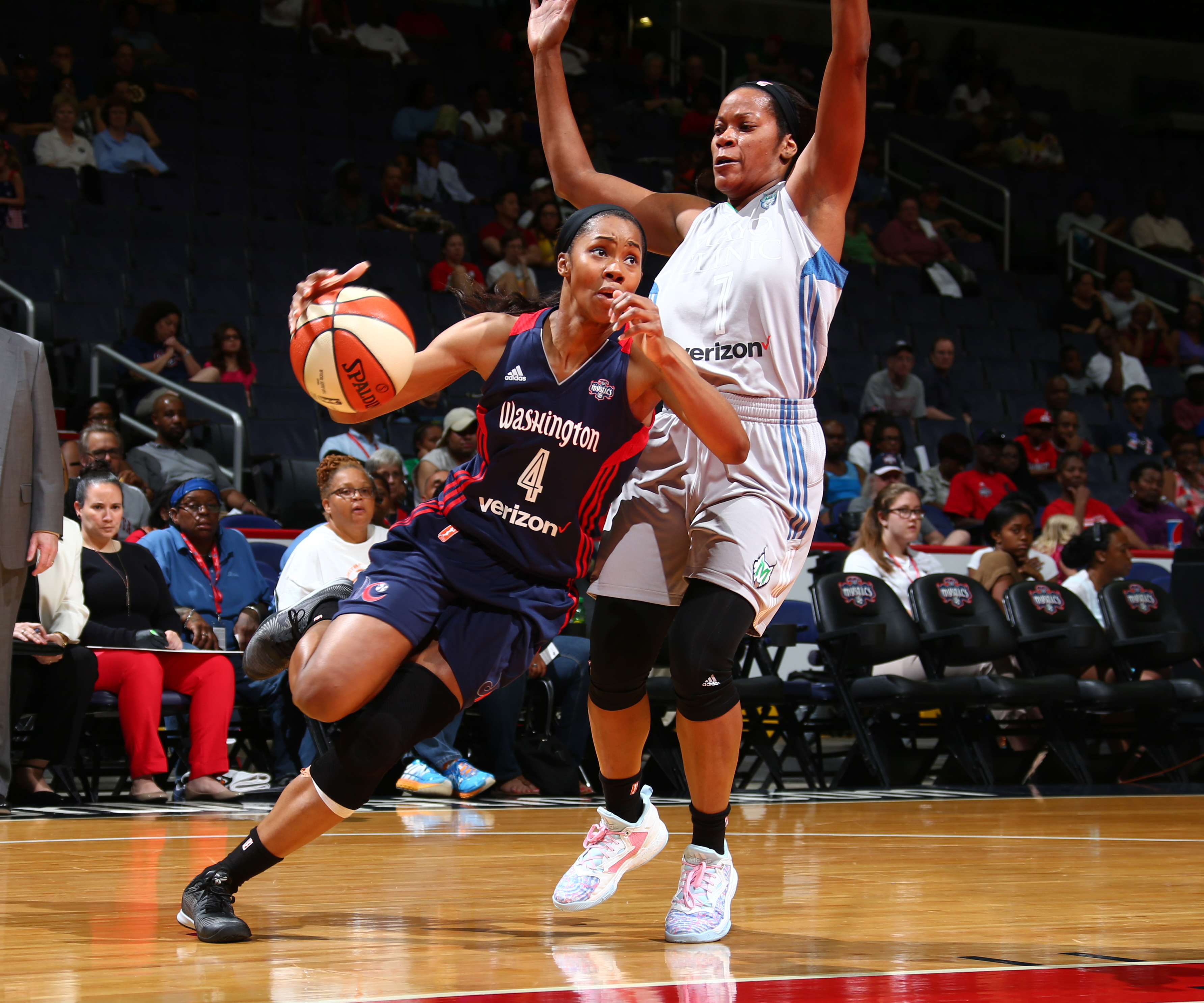 Mystics' Hot Start Overwhelms Minnesota, Cruise To 87-63 Victory